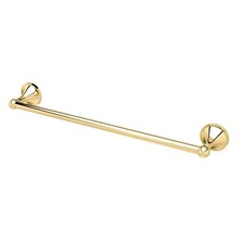 Gatco Hatton 24-in Single Towel Bar Wall Mounted Polished Brass New 4770