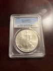 1998 $1 AMERICAN SILVER EAGLE PCGS MS69 CLASSIC BLUE LABEL