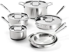 All-Clad D5 Brushed 5 Ply Stainless Steel Cookware  (Your Choice)