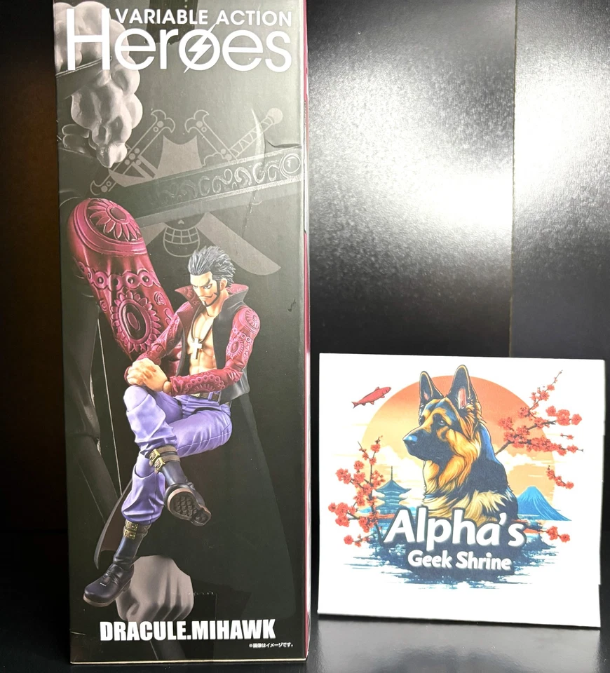 Nuevo AUTÉNTICO - MegaHouse - Dracule Mihawk - Figura de acción variable - Vendedor de EE. UU. Foto 4 de 4