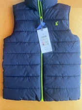 NWT Joules Boys Flip it Reversible Navy puffer vest 6