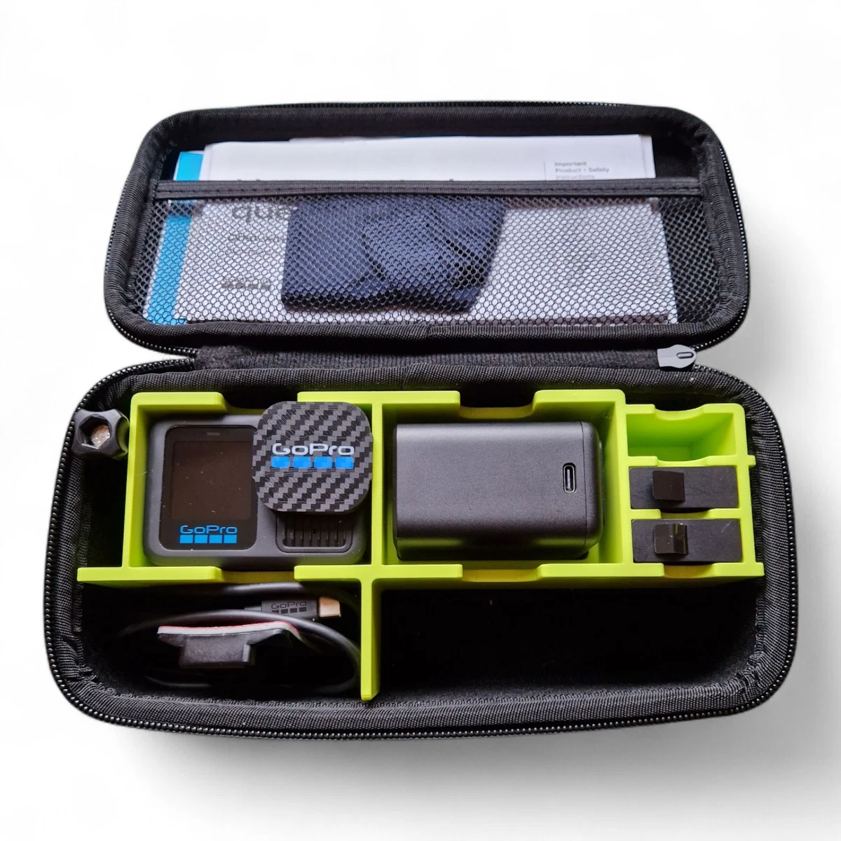 BMUUPY Kit d'accessoires, compatible avec les caméras d'action GoPro