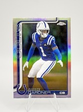 Sauce Gardner 2025 Topps Chrome Football - #242 - Refractor Indianapolis Colts