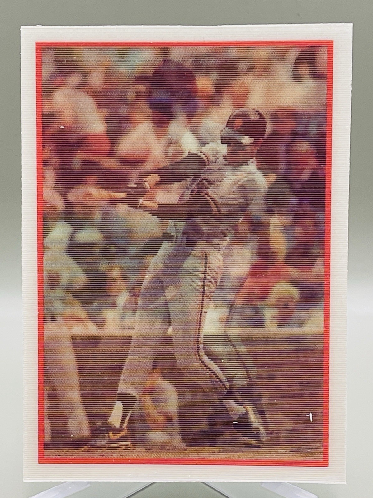 1987 Sportflics Will Clark RC 1986 Copyright #95 San Francisco Giants