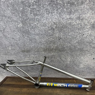 Vintage GT Mach One BMX Frame 20in Chrome CRMO 1980s Chromoly Race