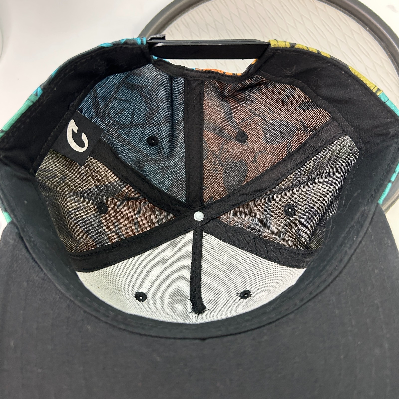 Original Chuck Snapback Hat Adjustable Raindow Om… - image 9