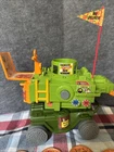 Teenage Mutant Ninja Turtles 1989 Vintage Pizza Thrower Shooter With Pizza