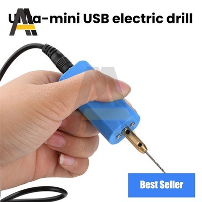 Aideepen Mini USB Rotary Drill 10000 RPM DIY Craft Tool Wood Plastic Metal