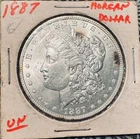 1887  Morgan Silver Dollar