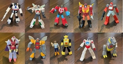 Transformers G1 SCF Takara PVC Autobots Lot (JP)