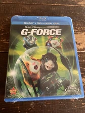 G-Force (Blu-ray/DVD/Digital, 2009) Disney 3-Disc Set Brand New Factory Sealed 