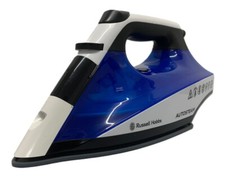 Russell Hobbs Auto Steam Non-Stick Iron Anti Scale, 2400W White & Blue 22522