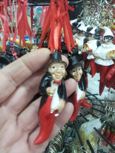 5 Garcia Glücksbringer Geweihe Pulcinella Napoli Gehörn Horn Charms Fortune