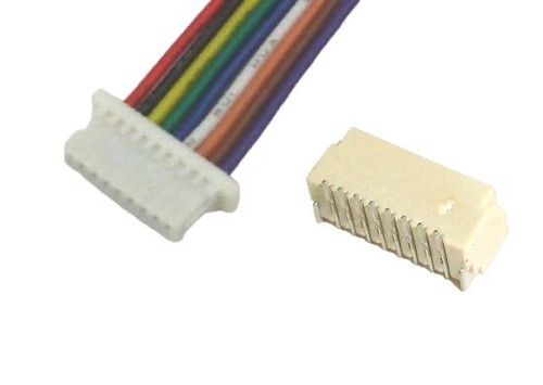 8-Pin Micro JST-SH 1.0mm Connector Housing with 10cm wire lead, Male Header x 30 - Picture 1 of 6