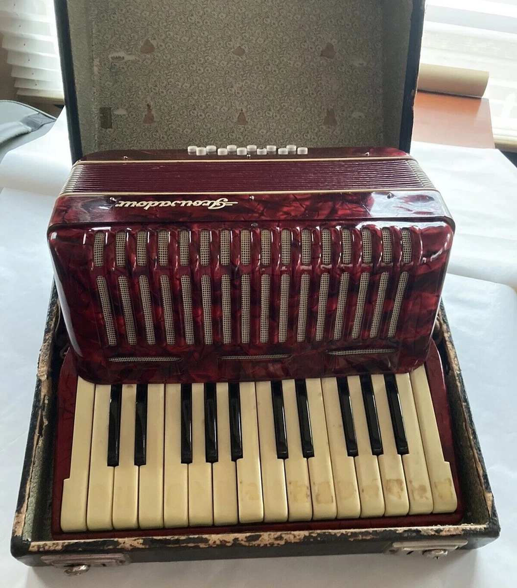 12 bass accordion for cheap sale