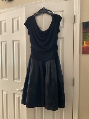 black dressy dress Bow Perfect Black Dress main image 1