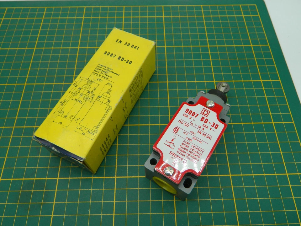 Square D 9007 BD-30 Positionsschalter Position Switch Limit Switch - Bild 1 von 4