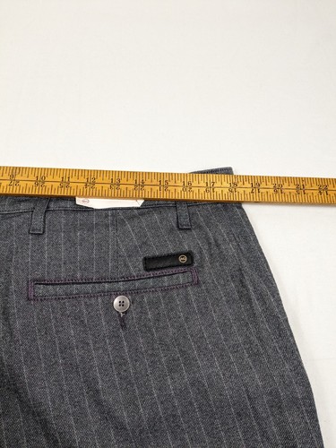 AG Adriano Goldschmied Men Sz 36x33 The Marshall Slim Trouser Color Grey - Picture 5 of 11