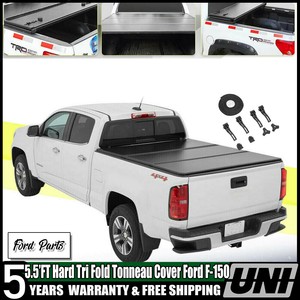 Details About 55ft Short Truck Bed Hard Tri Fold Tonneau Cover Fit 2016 2017 2018 Ford F 150