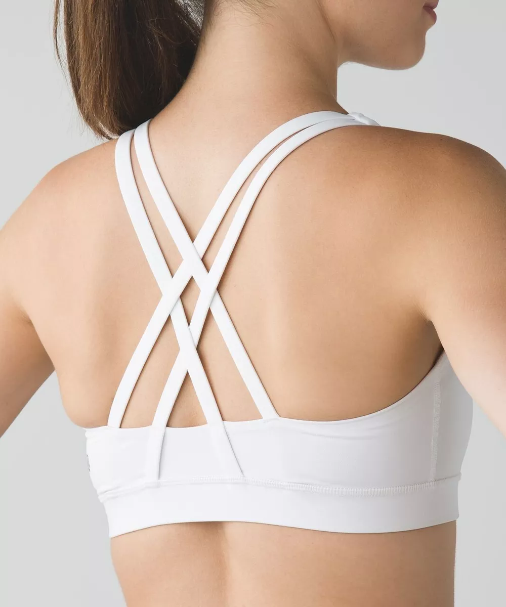 NWOT Lululemon Energy Bra White | SIZE 4