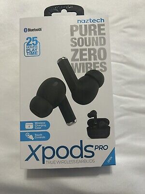 Naztech Xpods Pro True Wireless Earbuds with Charging Case