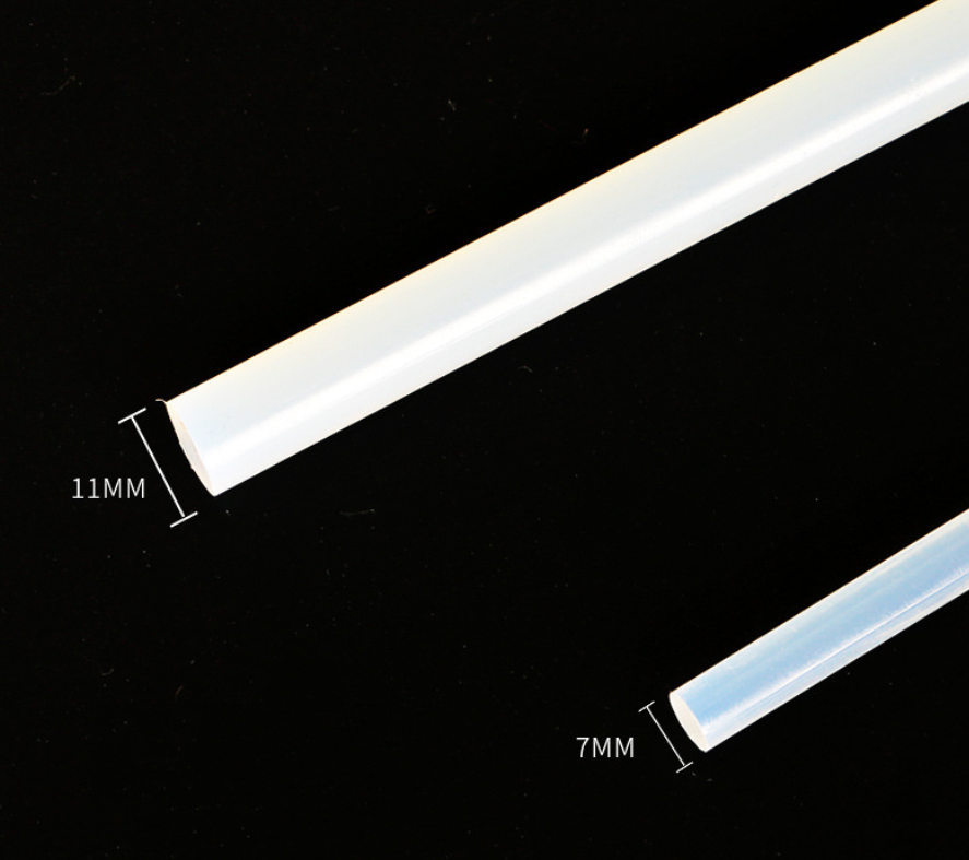 20cm Hot Melt Glue Gun Sticks 7mm / 11mm Long Craft Adhesive Clear Mini