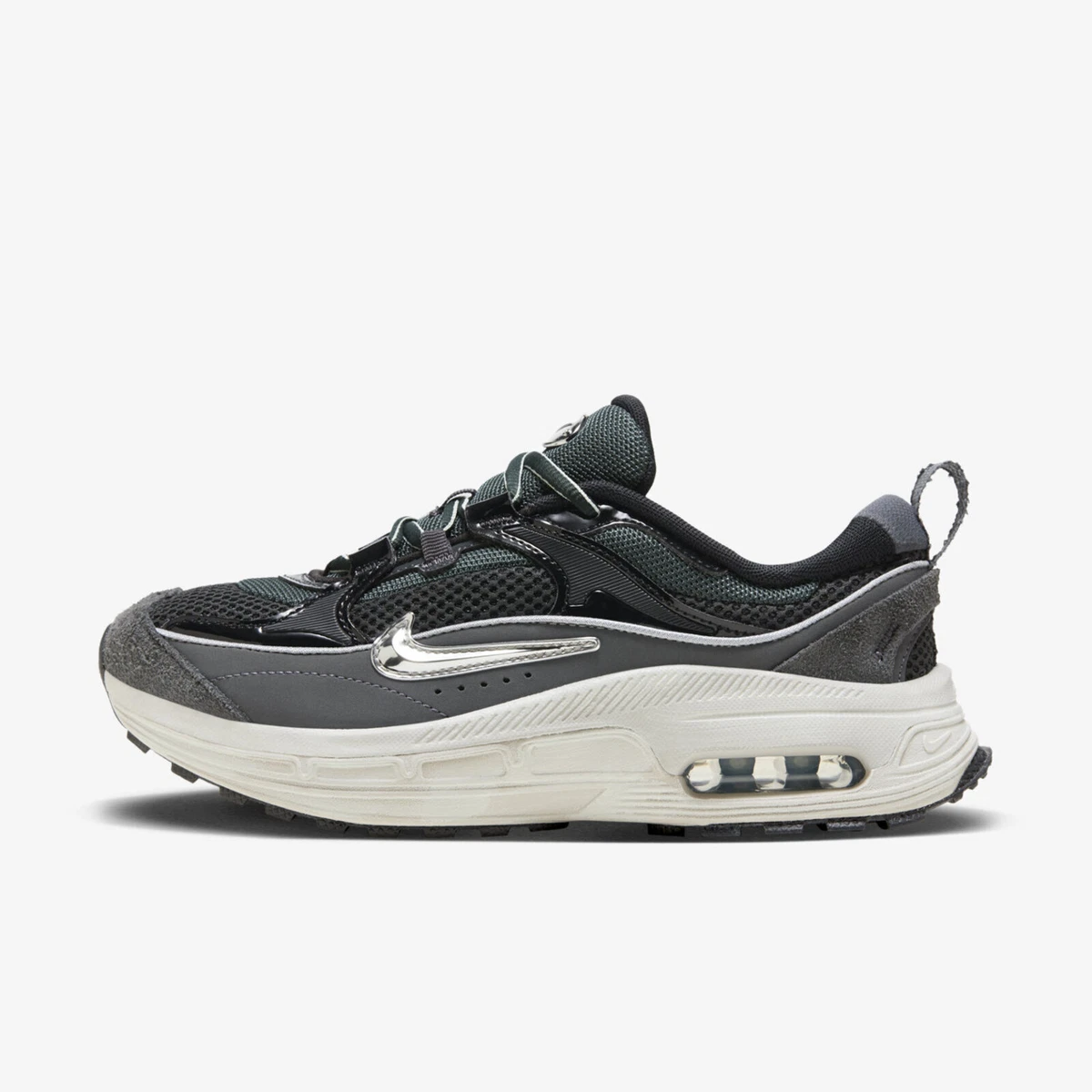Nike W Air Max Bliss [FD4614-001] Women Casual Shoes Black/Metallic Silver