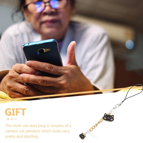 Dust Plug Pendant Girl Phone Stopper Protection Cover for Charging Port - 第 4/12 張圖片