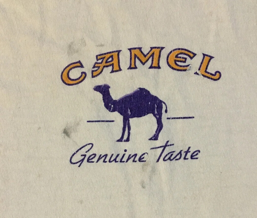 5WB671【90s】vintage CAMEL ロゴ　タバコ　タンクトップ Vintage 90s Camel Cigarette Promo Deadstock tank top Size XL