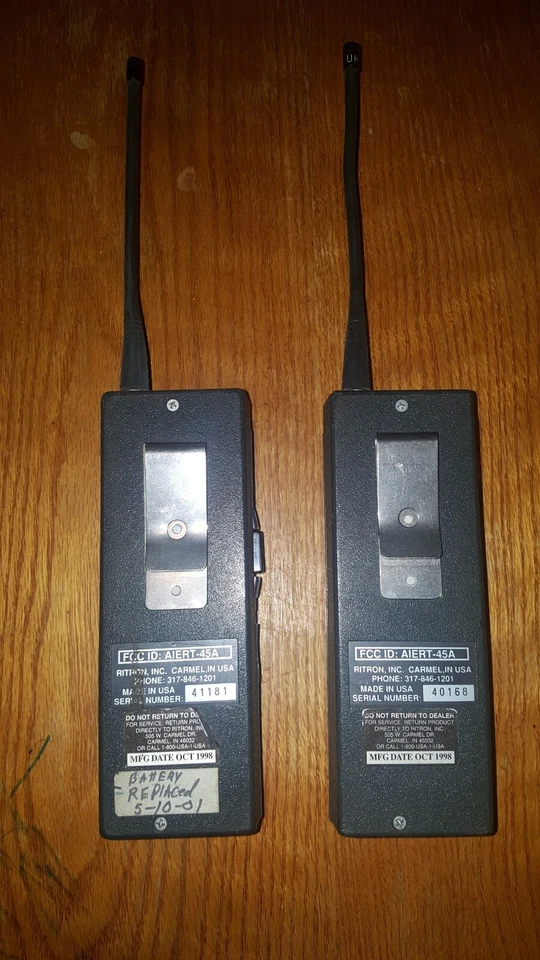 JOBCOM JBC-45A-Y Radios  2- Way Set of 2 - Image 2 of 4