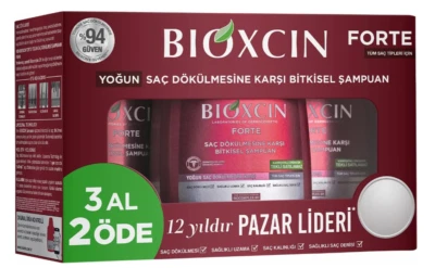 BIOXCIN FORTE Shampoo 3 für 2 - Gegen Intensiven Haarausfall - 3x300ml