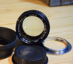 Olympus OM System G.Zuiko Auto-S 55mm f/1.2 MF Standard Lens JAPAN + ACCESSORIES