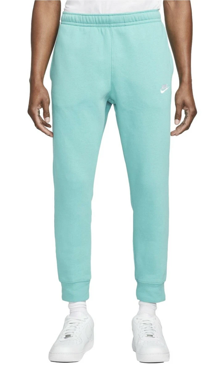 Nike Sportswear Men&#039;s Club Fleece Sweatpants (Washed Teal) BV2671-392 | eBay