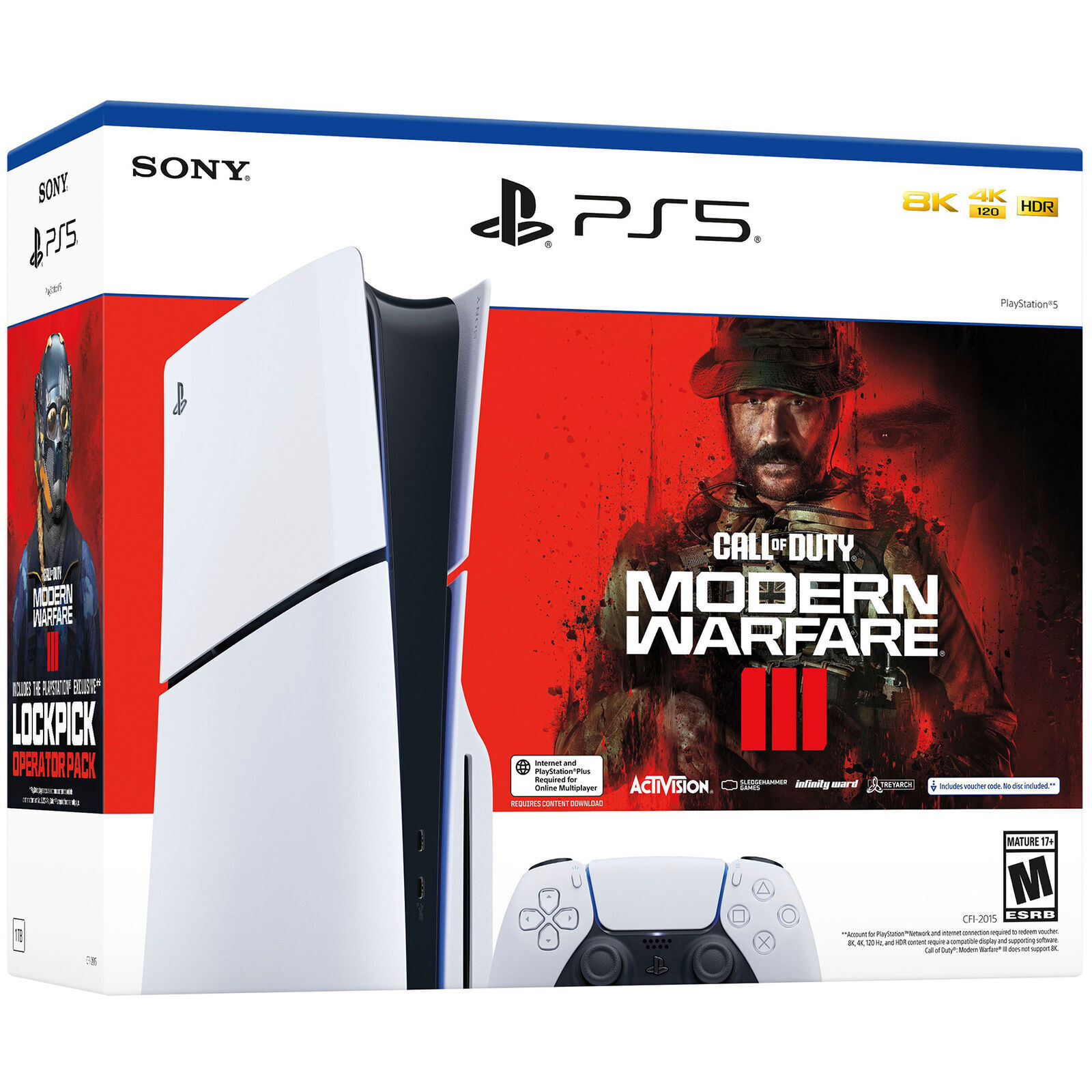 NEW PS5 Slim 1TB Console - Modern Warfare 3 Bundle