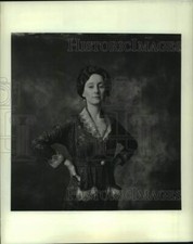 Foto de prensa 1979 Gemma Jones, actriz en "La duquesa de Duke Street" en PBS-TV