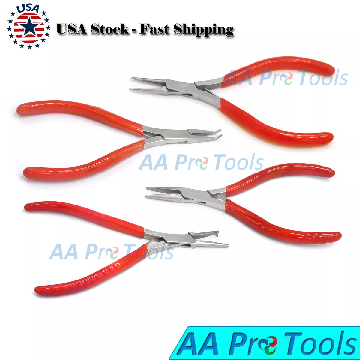 4 TYPES OF JEWELRY MAKING PLIERS JEWELERS PLIERS BEADING WIRE