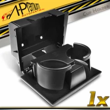 A-Premium Dashboard Gary Drink Cup Holder for Ford F-250 350 450 550 Super Duty