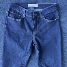 BKE Jeans Womens 30 Blue Payton Mid-Rise Skinny Stretch Denim Dark Wash