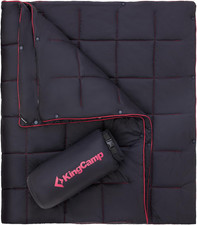 Ultralight Camping Blanket, Wearable Packable Blanket 69" X 53"