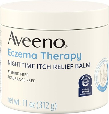 Aveeno Eczema Therapy Itch Relief Balm Skin Protectant Cream, 11 oz
