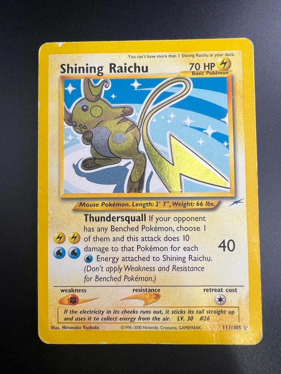 Shining Raichu for sale | eBay