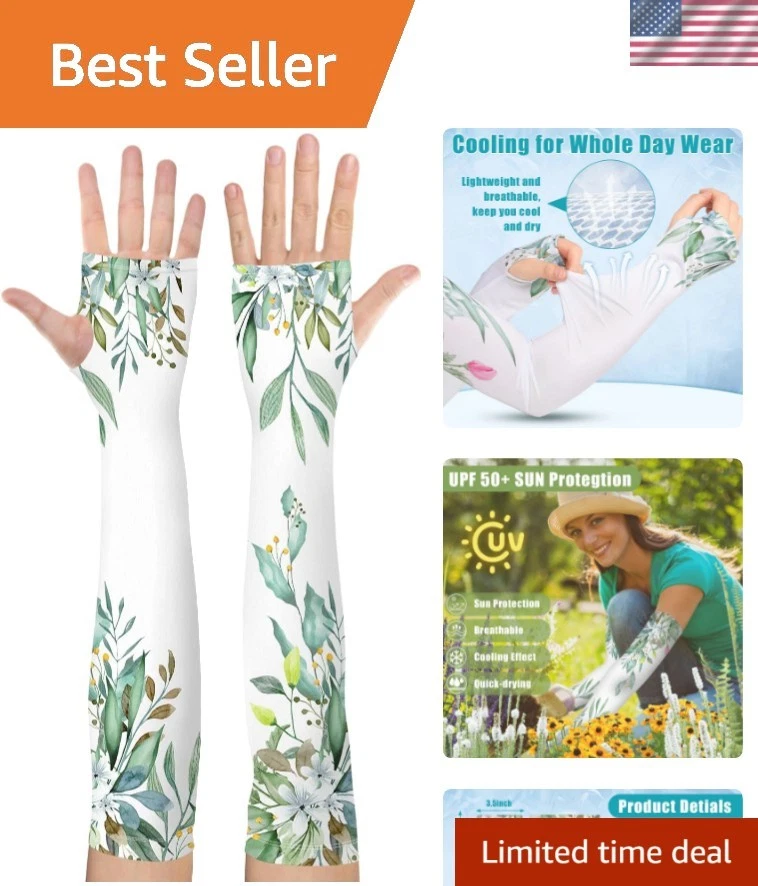 Gardening Sleeves for Women Farm UV Sun Protection Anti-Scratch Cooling Sleev...
Opens in a new wind