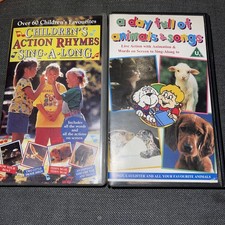 Tempo Video A Day of Animals and Songs VHS Ch...