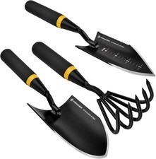 Heavy Duty Stainless Steel Garden Tool Set - Thoughtfully Crafted for Outdoor