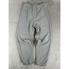 Joah Brown Sweatpants Womens Gray Fleece Jogger Tapered Lounge Pants Size XS/S