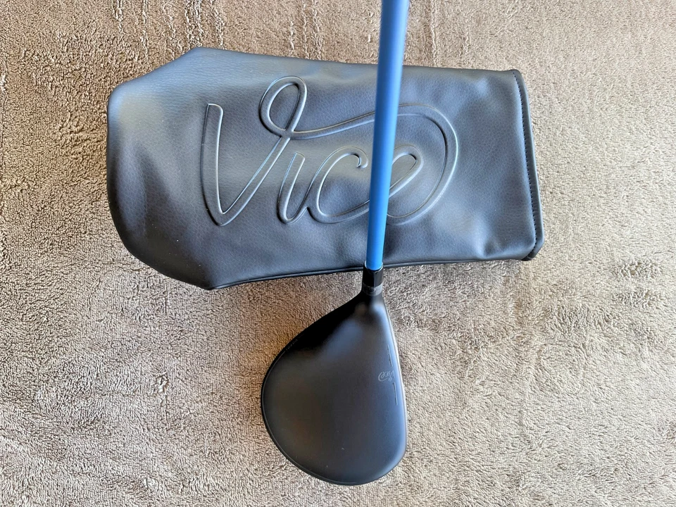 Madera de calle Vice Golf VGF01 3 con eje azul océano Sr Flex Whiz 55+ Aldia Foto 3 de 4