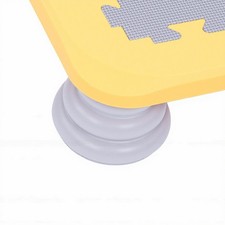 Yellow Mini Trampoline For Kids Sensory Trampoline Bouncing Board With Non GYPH