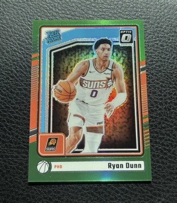 2024-25 Panini Donruss Optic - Rated Rookie Ryan Dunn #279 Lime Green Prizm /149