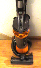Dyson Ball DC 25 All Floors Upright Vacuum Cleaner - Yellow / Grey