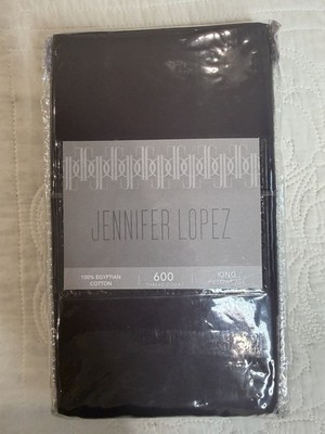 Jennifer Lopez 600 Thread Count King Pillowcases (2) Mauve Purple NEW  Mulberry 